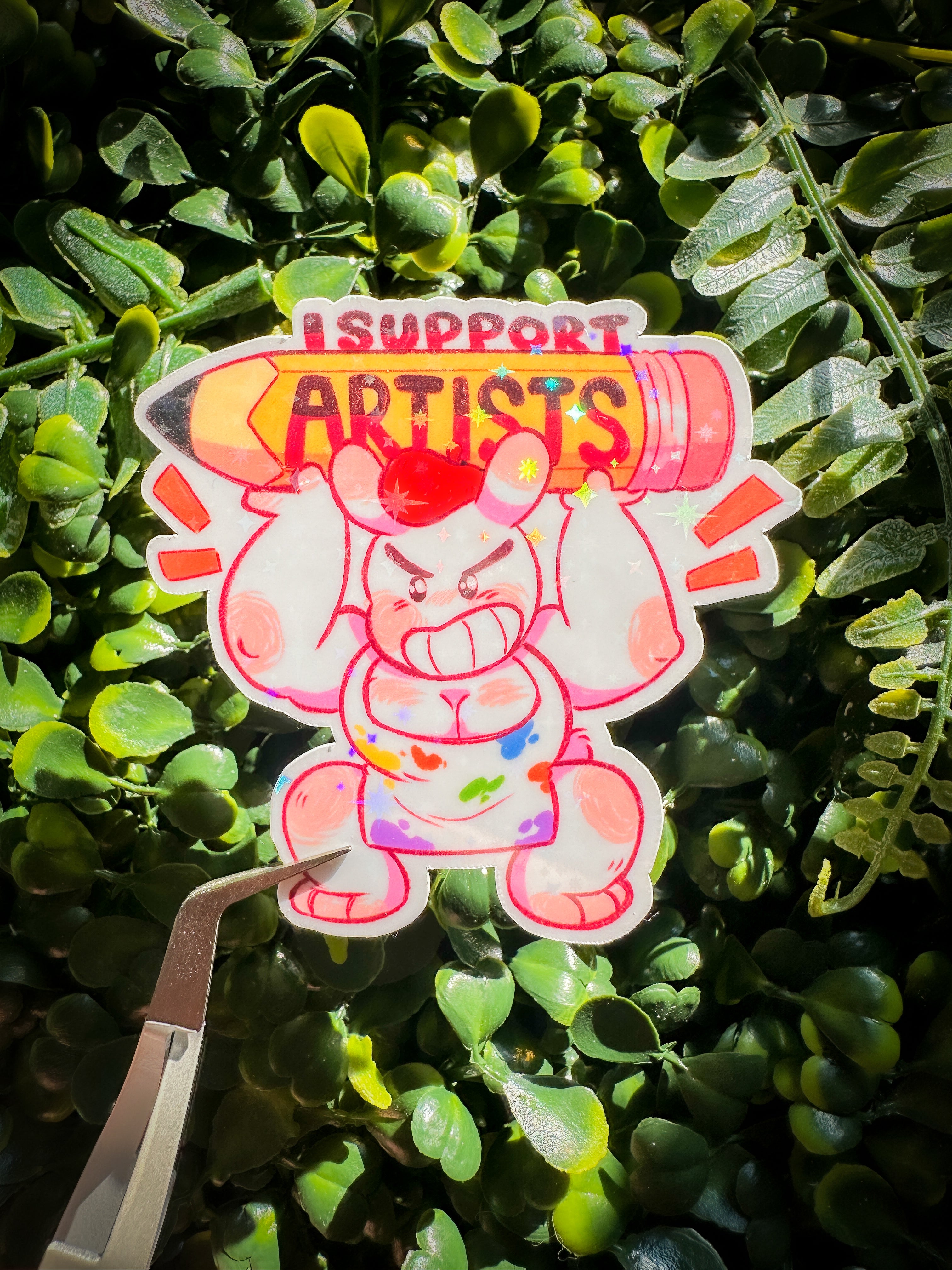 stronk-bunny-i-support-artist-sticker